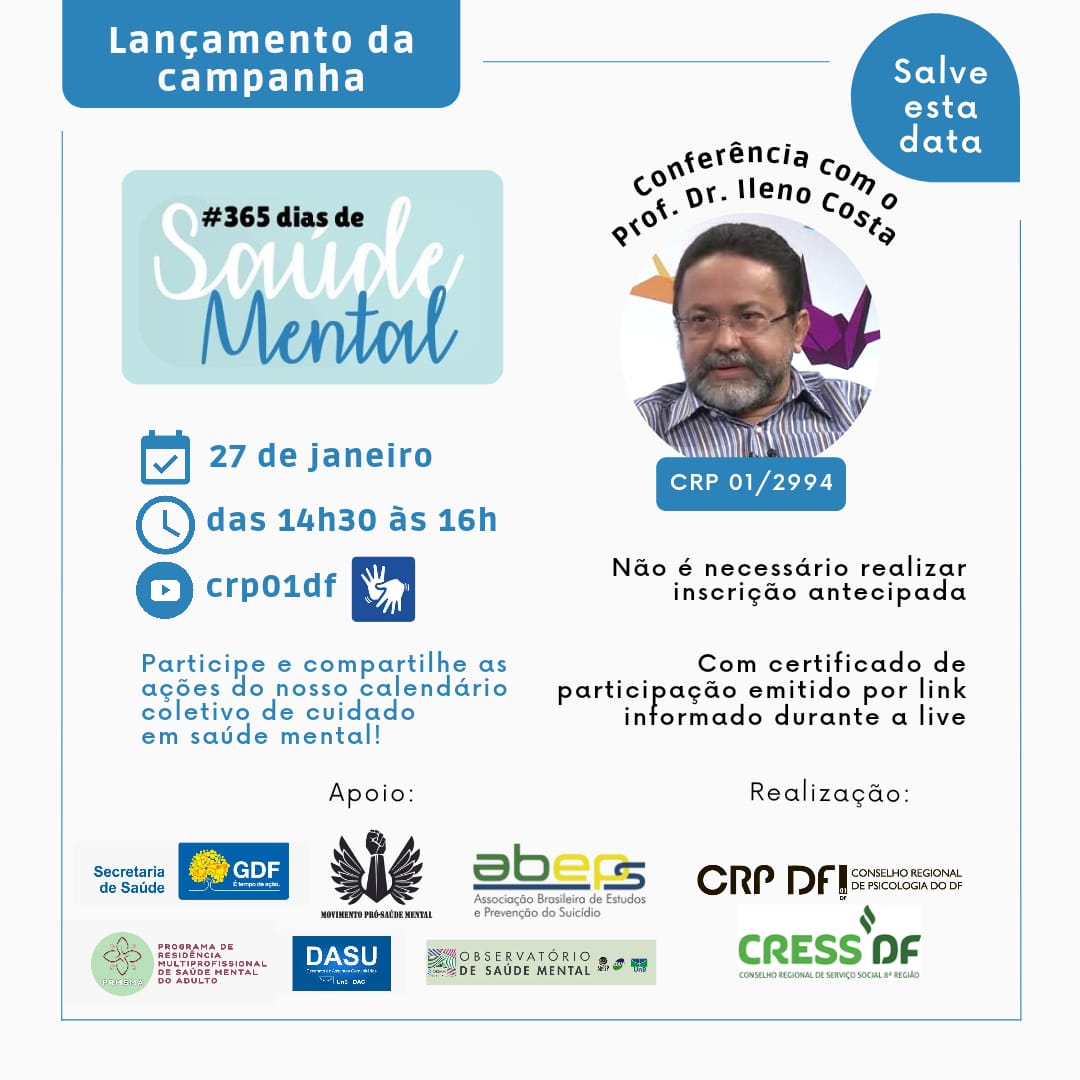 Semana de Campanha para a Saúde Mental e EXP em Dobro - Esta